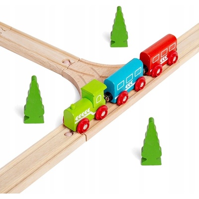 HOP Bigjigs Rail T výhybka 2ks