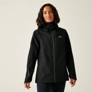 Regatta Дамско яке Regatta Womens Birchdale II Waterproof Hooded Long Sleeve Jacket - Black