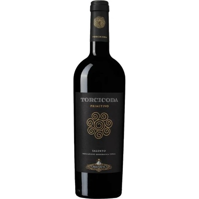Primitivo ”Torcicoda” Salento 14,5% 0,75 l (holá láhev)