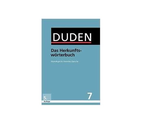 Das Herkunftswörterbuch