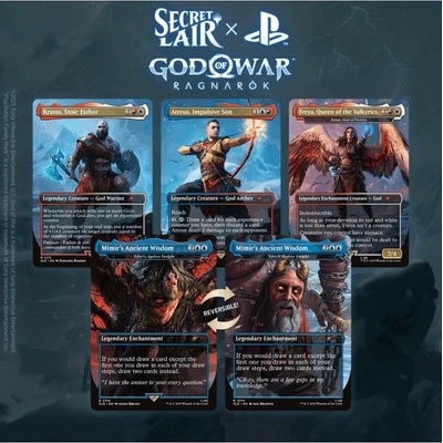 Wizards of the Coast Magic The Gathering Secret Lair x God of War: Norse
