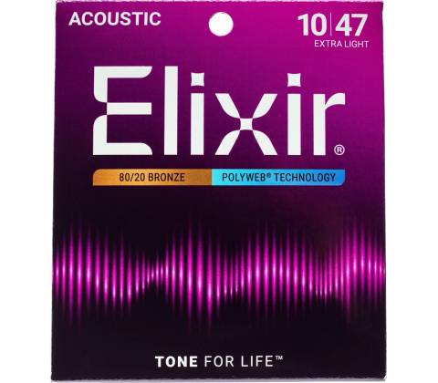 Elixir Polyweb 80/20 Bronze Extra Light