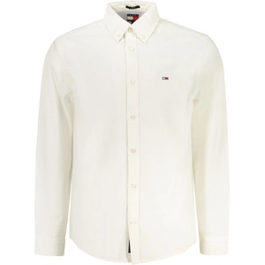 Tommy Hilfiger Елегантна мъжка риза с дълги ръкави tommy hilfiger, Размер xl, Цвят Бяло (dm0dm21298_biybl)