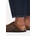 Birkenstock чехли с равна подметка от велур Boston SFB LEVE (1031641)