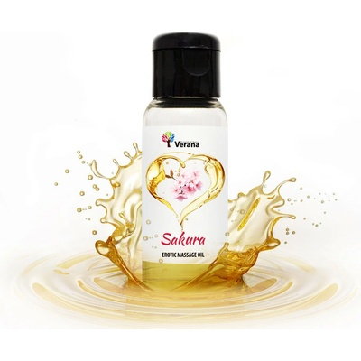 Verana Erotický masážny olej sakura 30 ml