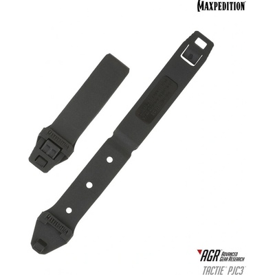 TacTie Clips Maxpedition® PJC3 6 ks – Černá