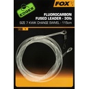 Fox Edges Fluorocarbon Fused Leader 30lbs Kwik Change Swivel vel.7 115cm