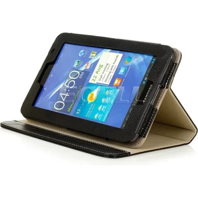 Samsung Galaxy Tab 2 7.0 P3100/P3110 Кожен Калъф Черен