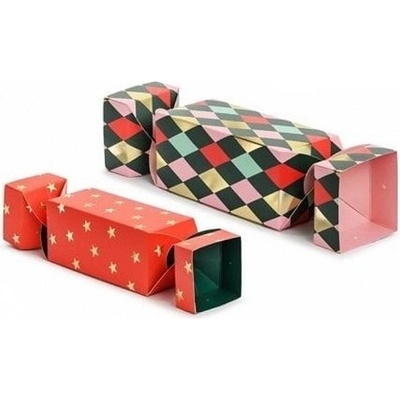 PartyDeco Krabičky dárkové Bonbon mix vzorů