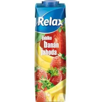 Relax džus jahoda a banán 1000 ml