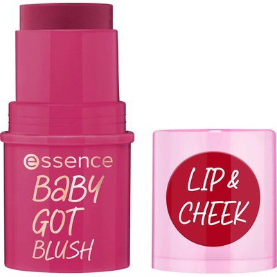 essence BABY GOT BLUSH tvářenka v tyčince 50 Cherry cherry baby 5,5 g