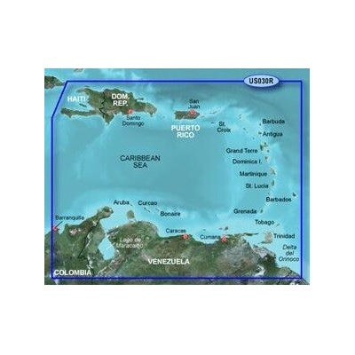Garmin BlueChart G2 Vision - US030R - Southeast Caribbean/REGULAR