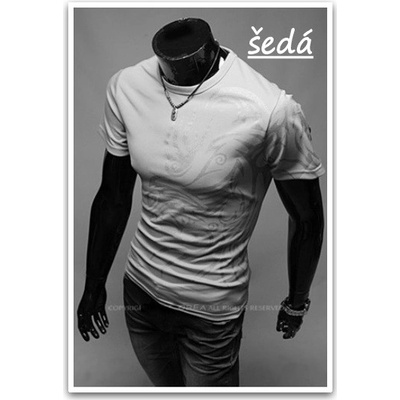 Pánské t-shirt TATTO 81301 šedá