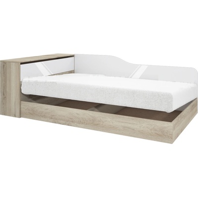 Bogdan Furniture I Легло приста Mod 2002, Сонама Арвен/Бал гланц