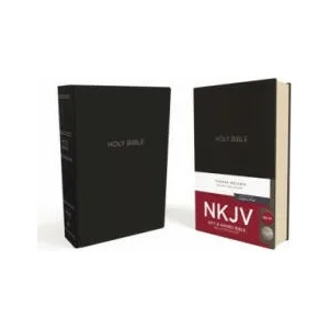 NKJV, Gift and Award Bible, Leather-Look, Black, Red Letter, Comfort Print | Thomas Nelson (ISBN: 9780718074791)