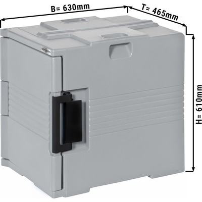 G.Gastro Termobox - přední plnění- 58 l - pro 12x GN 1/1 - D10377299