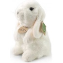 Plyšáci Eco-Friendly Rappa králík bílý stojící 18 cm