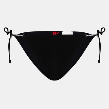HUGO BOSS Бикини Hugo Women's Hailey Side Tie Brazilian Bikini Bottoms - Black