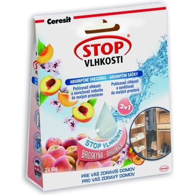 Ceresit Stop vlhkosti Absorpční sáčky 2 x 50 g vanilka – Zbozi.Blesk.cz