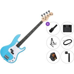 PSD Guitars PCB-100 Premium SET Blue Електрическа бас китара