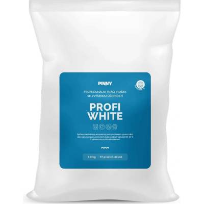 Pinny Profi White prací prášek s bělícím účinkem 3 kg