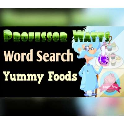 Professor Watts Word Search: Yummy Foods
