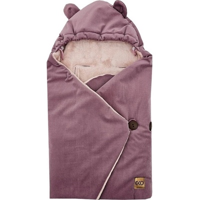 Eko do autosedačky velvet Lilac