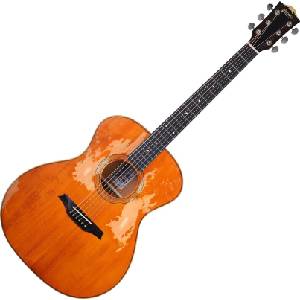 BromoGuitars BAR2R Natural Worn Джъмбо китара