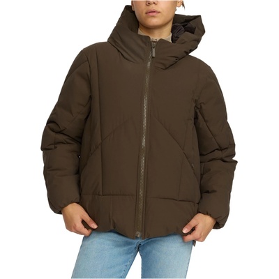 Selfhood Дамско зимно яке Selfhood Women's Hooded Puffer Winter jacket - Darkbrown (104-5283-0414)