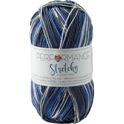 Příze Performance Stretchy modrá