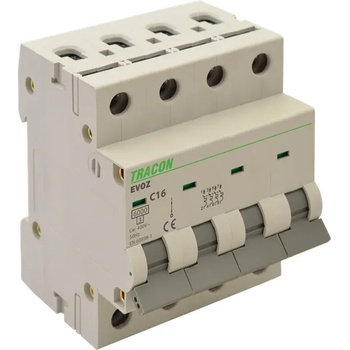 TRACON Прекъсвач Tracon EVOZ4B16 16A B 4P 6kA (EVOZ4B16)