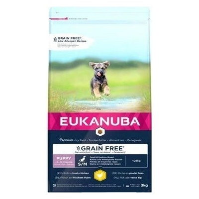 Eukanuba Grain Free Puppy Large Breed Chicken 12 kg