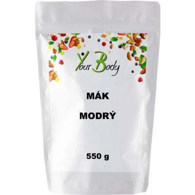 YOURBODY Mák modrý 550 g