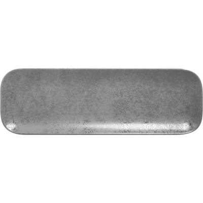 RAK Porcelain Shale talíř obdélníkový 33 x 11 cm šedá RAK-SHAURPN33