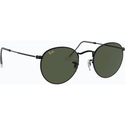 Ray-Ban Слънчеви очила Ray-Ban Round Metal black/green g-15