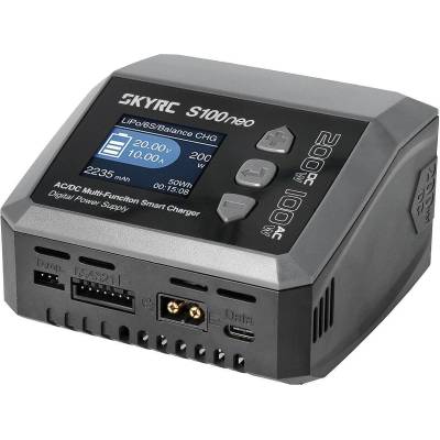Зарядно за липо батерии SkyRC S100 Neo LiPo 1-6s 10A 100W AC 220v DC Charger SK100202-01 (SK100202-01)
