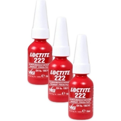 Loctite 222 10 ml 3 ks