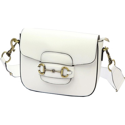 Luka kožená kabelka KZ51645 biela