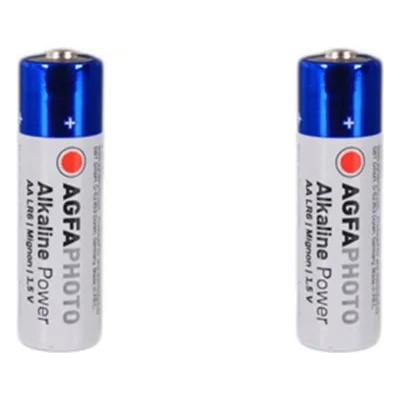 AgfaPhoto Батерии AGFA PHOTO алкaлни LR06 AA 1.5V (2бр) - Код W4212 (W4212)