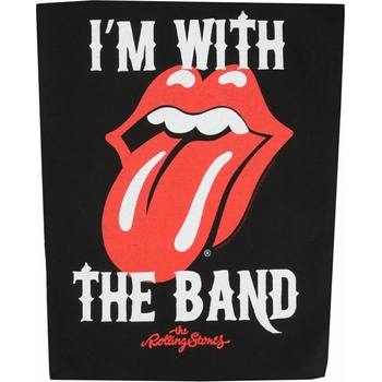 Image 1 of RAZAMATAZ голяма апликация the rolling stones - i'm with the band - razamataz - bp1122
