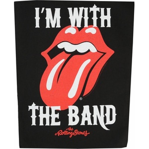RAZAMATAZ голяма апликация the rolling stones - i'm with the band - razamataz - bp1122