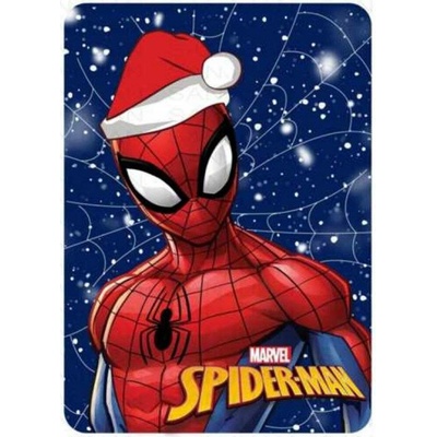 MLC Vánoční fleecová deka Spiderman MARVEL
