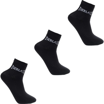 Image 1 of Everlast Детски чорапи Everlast 3 Pack Crew Socks Childrens - Black