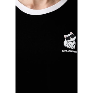 Karl Lagerfeld тениска дамска от памук IKON (B3W17092) - answear - 175,83 лв