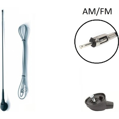 Anténa AM/FM so zvodom predná