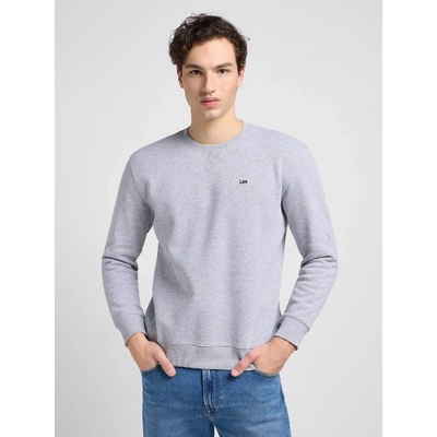 Lee mikina PATCH CREW SWS grey mele