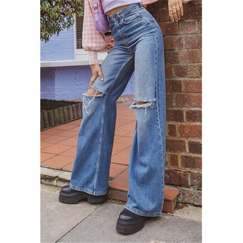 Madmext Дамски дънки - Сини 306639 (306639_Синьо)