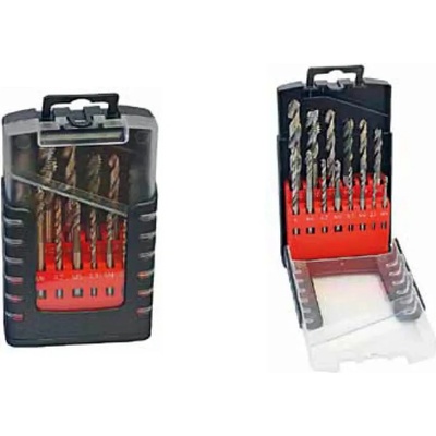Bučovice Tools 104 004 Sada str. závitníků a vrtáků HSSE D-4, M4-M12, DIN 371 - DIN 376