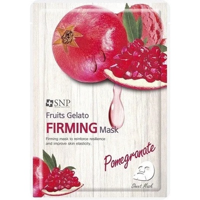 SNP [SNP] Pomegranate Fruits Gelato Firming Mask, стягаща маска за лице с екстракт от нар (8809458840938)