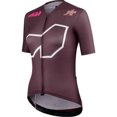 ASSOS Дамска фланелка с къс ръкав за колоездене ASSOS Women's Dyora R Jersey We Are The A Cycling jersey - Panic Red (156-2809-0213)